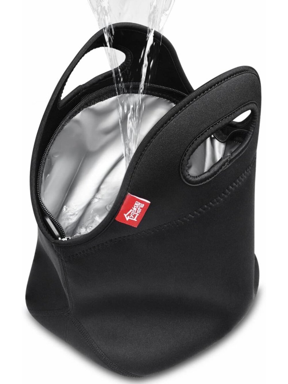 Stylish Insulated Lunch Tote Bag - Waterproof Cooler for Work, Office & School